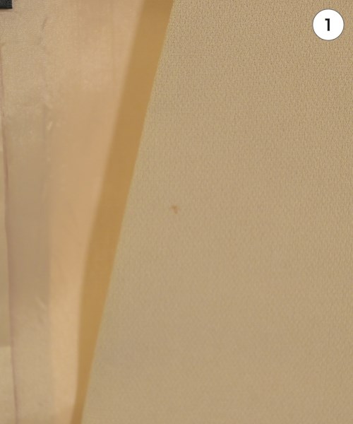 m's select（エムズセレクト）ノーカラージャケット ベージュ サイズ:34(XS位) レディース/2200641072017