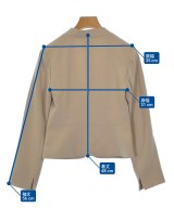 m's select（エムズセレクト）ノーカラージャケット ベージュ サイズ:34(XS位) レディース/2200641072017