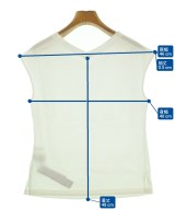 m's select（エムズセレクト）ノースリーブ 白 サイズ:36(S位) レディース/2200630697078