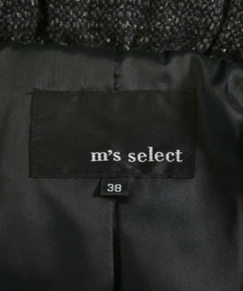 m's select（エムズセレクト）ダウンジャケット/ダウンベスト グレー サイズ:38(M位) レディース/2200617415015