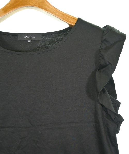 m's select（エムズセレクト）Tシャツ・カットソー 黒 サイズ:38(M位) レディース/2200709722045