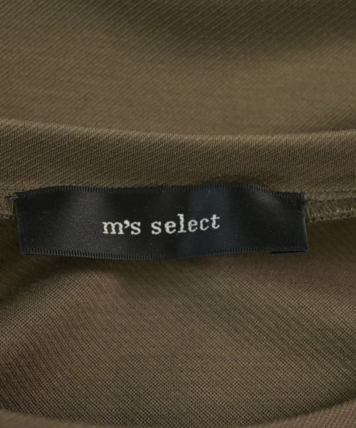m's select（エムズセレクト）ワンピース 茶 サイズ:36(S位) レディース/2200640912079