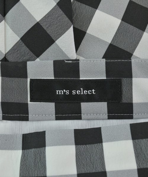 m's select（エムズセレクト）ロング・マキシ丈スカート 黒 サイズ:34(XS位) レディース/2200636942028