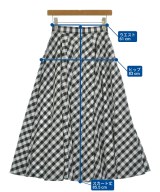 m's select（エムズセレクト）ロング・マキシ丈スカート 黒 サイズ:34(XS位) レディース/2200636942028