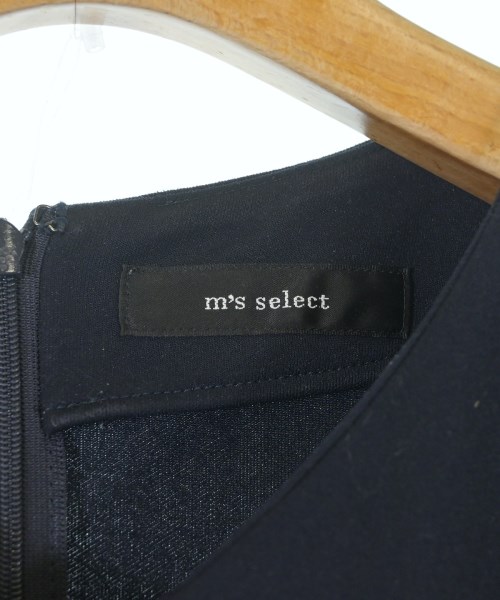 m's select（エムズセレクト）ワンピース 紺 サイズ:36(S位) レディース/2200646575025