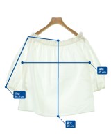 m's select（エムズセレクト）カジュアルシャツ 白 サイズ:32P(M位) レディース/2200648188087