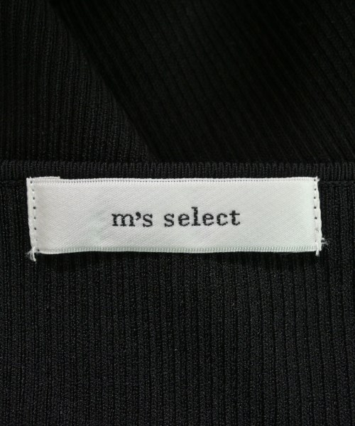 m's select（エムズセレクト）ニット・セーター 黒 サイズ:36(S位) レディース/2200692491010
