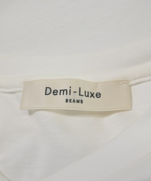 Demi-Luxe BEAMS（デミルクスビームス）Tシャツ・カットソー 白 サイズ:F レディース/2200630460030