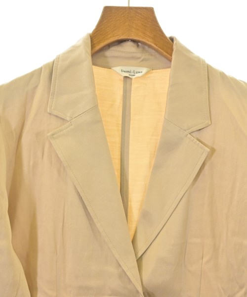 Demi-Luxe BEAMS（デミルクスビームス）カジュアルジャケット ベージュ サイズ:34(XS位) レディース/2200630848166