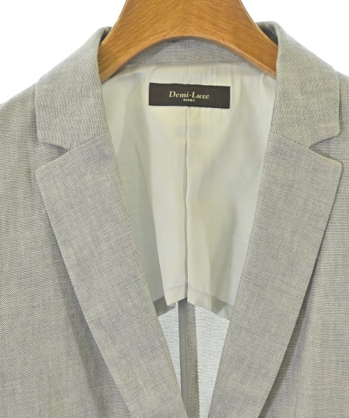 Demi-Luxe BEAMS（デミルクスビームス）カジュアルジャケット グレー サイズ:36(S位) レディース/2200636748040