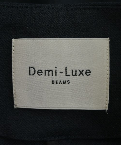 Demi-Luxe BEAMS（デミルクスビームス）ノーカラージャケット 紺 サイズ:36(S位) レディース/2200634201035