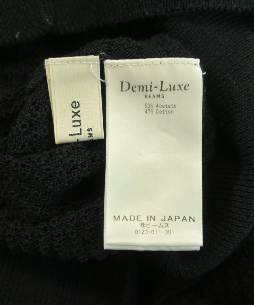 Demi-Luxe BEAMS（デミルクスビームス）ニット・セーター 黒 サイズ:-(XS位) レディース/2200635329059