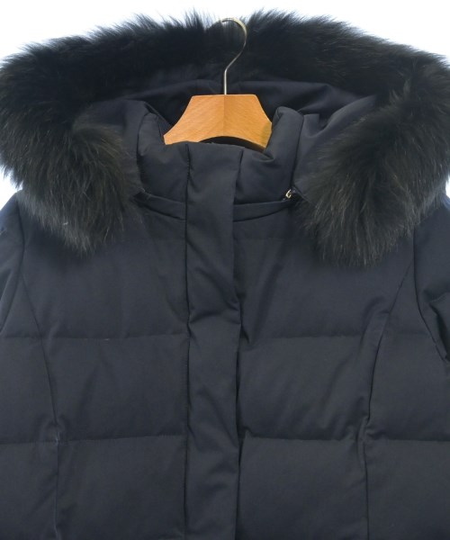 Demi-Luxe BEAMS（デミルクスビームス）ダウンコート 紺 サイズ:38(M位) レディース/2200623728024