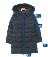 Demi-Luxe BEAMS（デミルクスビームス）ダウンコート 紺 サイズ:38(M位) レディース/2200623728024