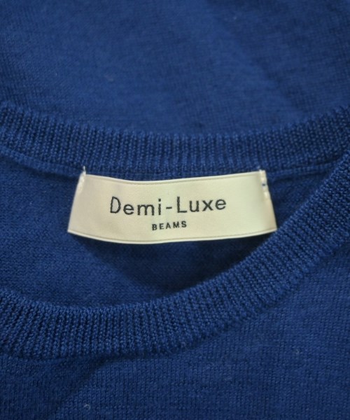 Demi-Luxe BEAMS（デミルクスビームス）ニット・セーター 青 サイズ:-(M位) レディース/2200638871012