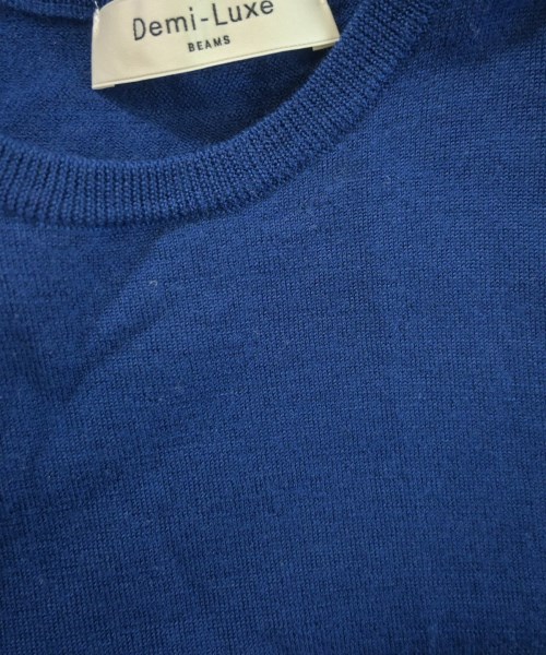 Demi-Luxe BEAMS（デミルクスビームス）ニット・セーター 青 サイズ:-(M位) レディース/2200638871012