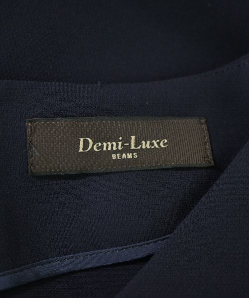 Demi-Luxe BEAMS（デミルクスビームス）ブラウス 紺 サイズ:38(M位) レディース/2200625230068