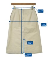 Demi-Luxe BEAMS（デミルクスビームス）ひざ丈スカート 白 サイズ:36(S位) レディース/2200634953033