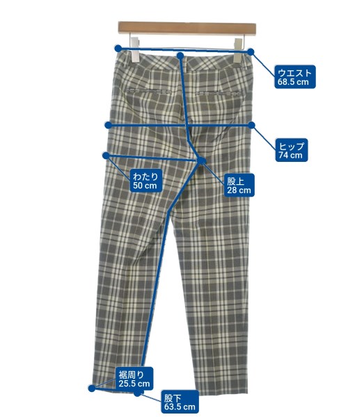 Demi-Luxe BEAMS（デミルクスビームス）スラックス 黒 サイズ:34(XS位) レディース/2200623827079