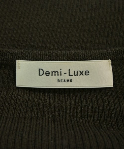 Demi-Luxe BEAMS（デミルクスビームス）ニット・セーター 茶 サイズ:-(L位) レディース/2200637086059