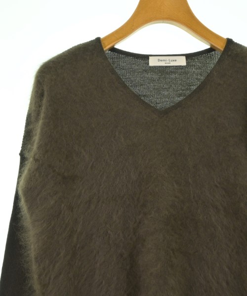 Demi-Luxe BEAMS（デミルクスビームス）ニット・セーター 茶 サイズ:-(L位) レディース/2200637086059
