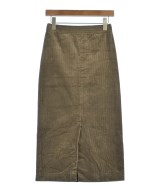 Demi-Luxe BEAMS（デミルクスビームス）ロング・マキシ丈スカート 茶 サイズ:-(M位) レディース/2200631939023