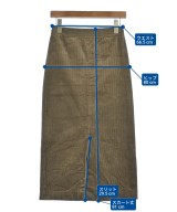 Demi-Luxe BEAMS（デミルクスビームス）ロング・マキシ丈スカート 茶 サイズ:-(M位) レディース/2200631939023