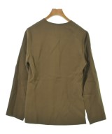 Demi-Luxe BEAMS（デミルクスビームス）ノーカラージャケット 茶 サイズ:36(S位) レディース/2200625408399