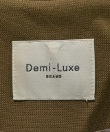 Demi-Luxe BEAMS（デミルクスビームス）ノーカラージャケット 茶 サイズ:36(S位) レディース/2200625408399