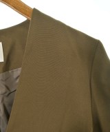 Demi-Luxe BEAMS（デミルクスビームス）ノーカラージャケット 茶 サイズ:36(S位) レディース/2200625408399