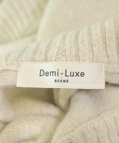 Demi-Luxe BEAMS（デミルクスビームス）ニット・セーター ベージュ サイズ:F レディース/2200625408474