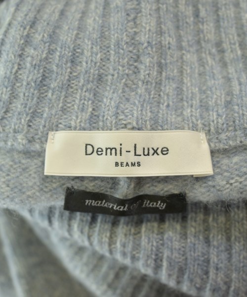 Demi-Luxe BEAMS（デミルクスビームス）ニット・セーター 青 サイズ:F レディース/2200625408498