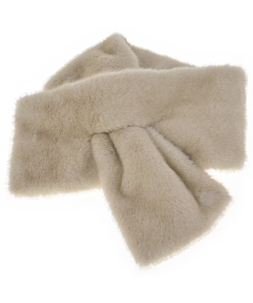 Demi-Luxe BEAMS(デミルクスビームス)マフラー ベージュ サイズ:-/2200635303097