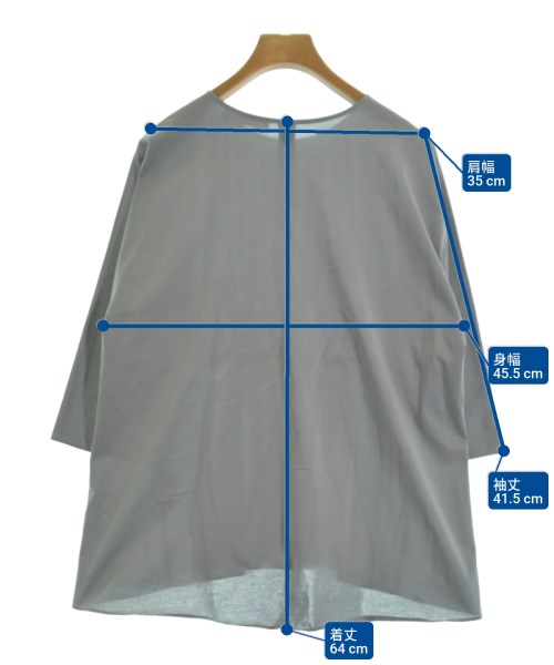 Demi-Luxe BEAMS（デミルクスビームス）Tシャツ・カットソー グレー サイズ:-(L位) レディース/2200634118128