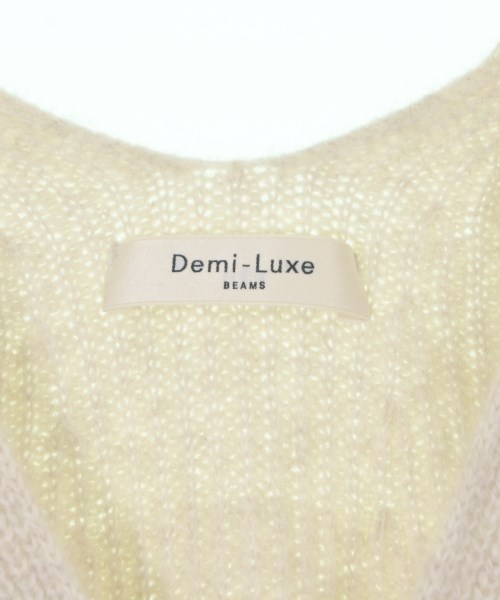 Demi-Luxe BEAMS（デミルクスビームス）ニット・セーター ベージュ サイズ:F レディース/2200644175029