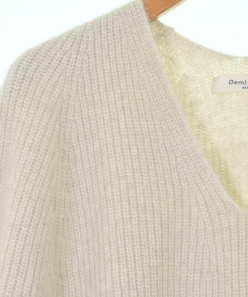 Demi-Luxe BEAMS（デミルクスビームス）ニット・セーター ベージュ サイズ:F レディース/2200644175029