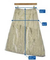 Demi-Luxe BEAMS（デミルクスビームス）ロング・マキシ丈スカート グレー サイズ:36(S位) レディース/2200614508031