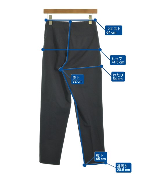 Demi-Luxe BEAMS（デミルクスビームス）スラックス 黒 サイズ:36(S位) レディース/2200616945049