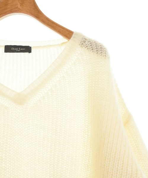 Demi-Luxe BEAMS（デミルクスビームス）ニット・セーター 白 サイズ:-(M位) レディース/2200617895114