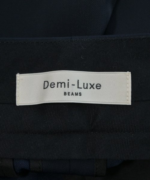 Demi-Luxe BEAMS（デミルクスビームス）スラックス 紺 サイズ:36(S位) レディース/2200622708119