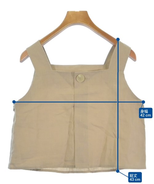 Demi-Luxe BEAMS（デミルクスビームス）ベスト ベージュ サイズ:-(M位) レディース/2200625300341