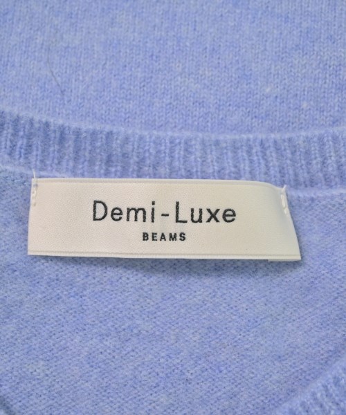 Demi-Luxe BEAMS（デミルクスビームス）ニット・セーター 青 サイズ:F レディース/2200622095011