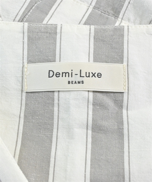 Demi-Luxe BEAMS（デミルクスビームス）ワンピース グレー サイズ:38(S位) レディース/2200614702064