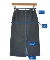 Demi-Luxe BEAMS（デミルクスビームス）ロング・マキシ丈スカート 紺 サイズ:34(XS位) レディース/2200628836038