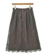 Demi-Luxe BEAMS（デミルクスビームス）ロング・マキシ丈スカート 茶 サイズ:38(M位) レディース/2200615341071