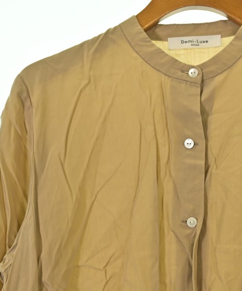 Demi-Luxe BEAMS（デミルクスビームス）カジュアルシャツ ベージュ サイズ:36(S位) レディース/2200614009118