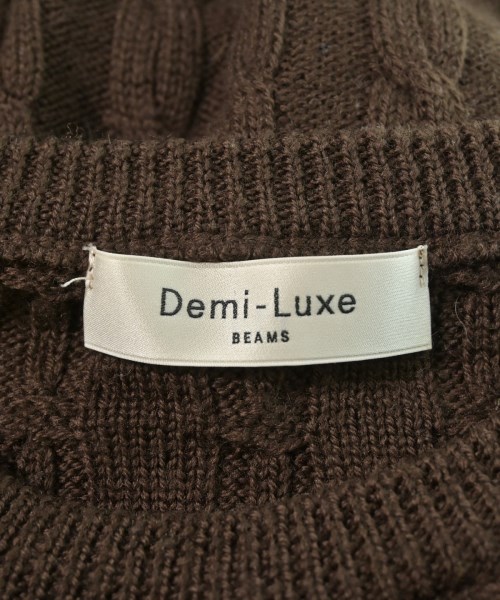 Demi-Luxe BEAMS（デミルクスビームス）ニット・セーター 茶 サイズ:-(M位) レディース/2200634396021