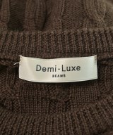 Demi-Luxe BEAMS（デミルクスビームス）ニット・セーター 茶 サイズ:-(M位) レディース/2200634396021
