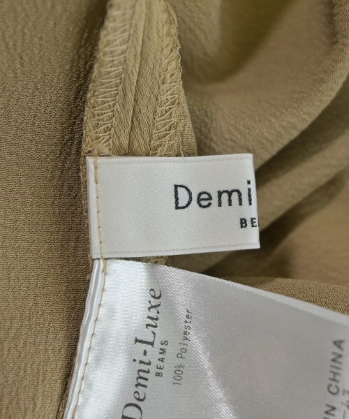 Demi-Luxe BEAMS（デミルクスビームス）ブラウス ベージュ サイズ:F レディース/2200609489055