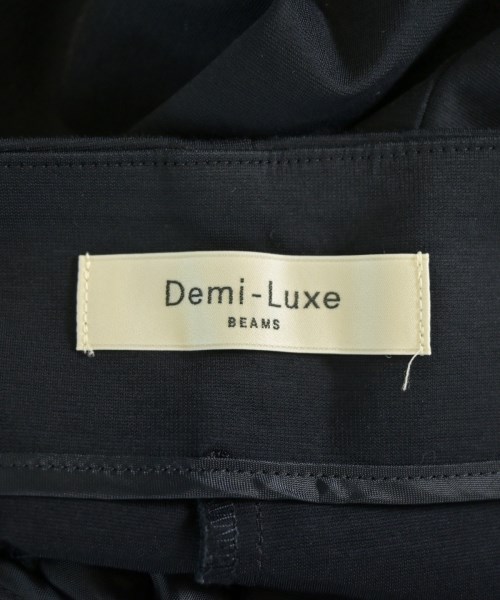 Demi-Luxe BEAMS（デミルクスビームス）クロップドパンツ 紺 サイズ:38(M位) レディース/2200614878011